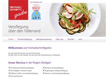 Tablet Screenshot of michaelschmittgastro.de
